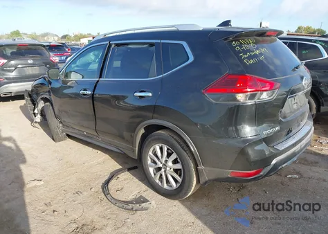 2017 Nissan Rogue Sv из США, поврежденный, VIN KNMAT2MT1HP572077